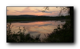 Sunset on Horseshoe Pond ~ Concord, NH